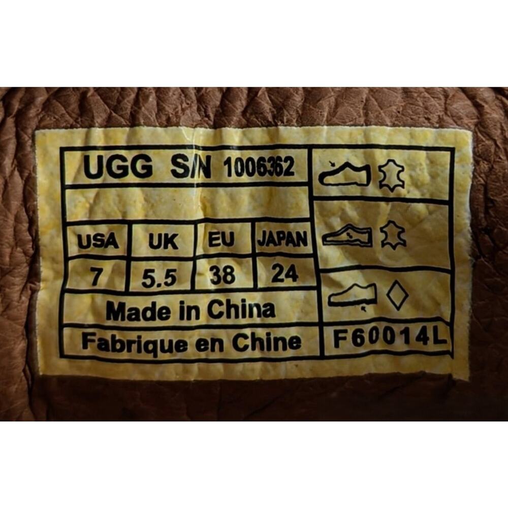 UGG Jenaya Leather Woven Strap Thong Sandals 7 - Picture 6 of 10